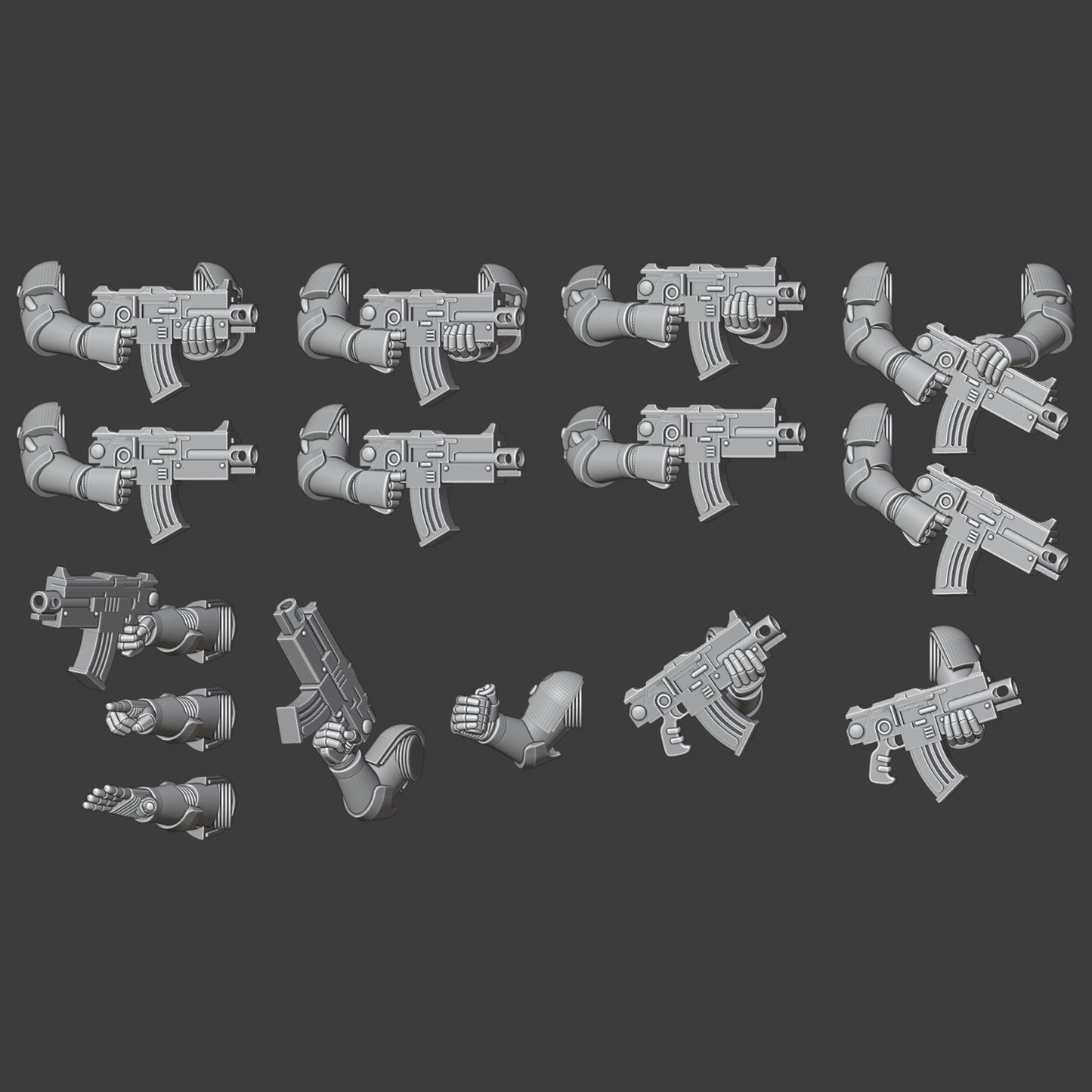 GEN 6 RIVET-GUN ARMS x10 Custom Prints