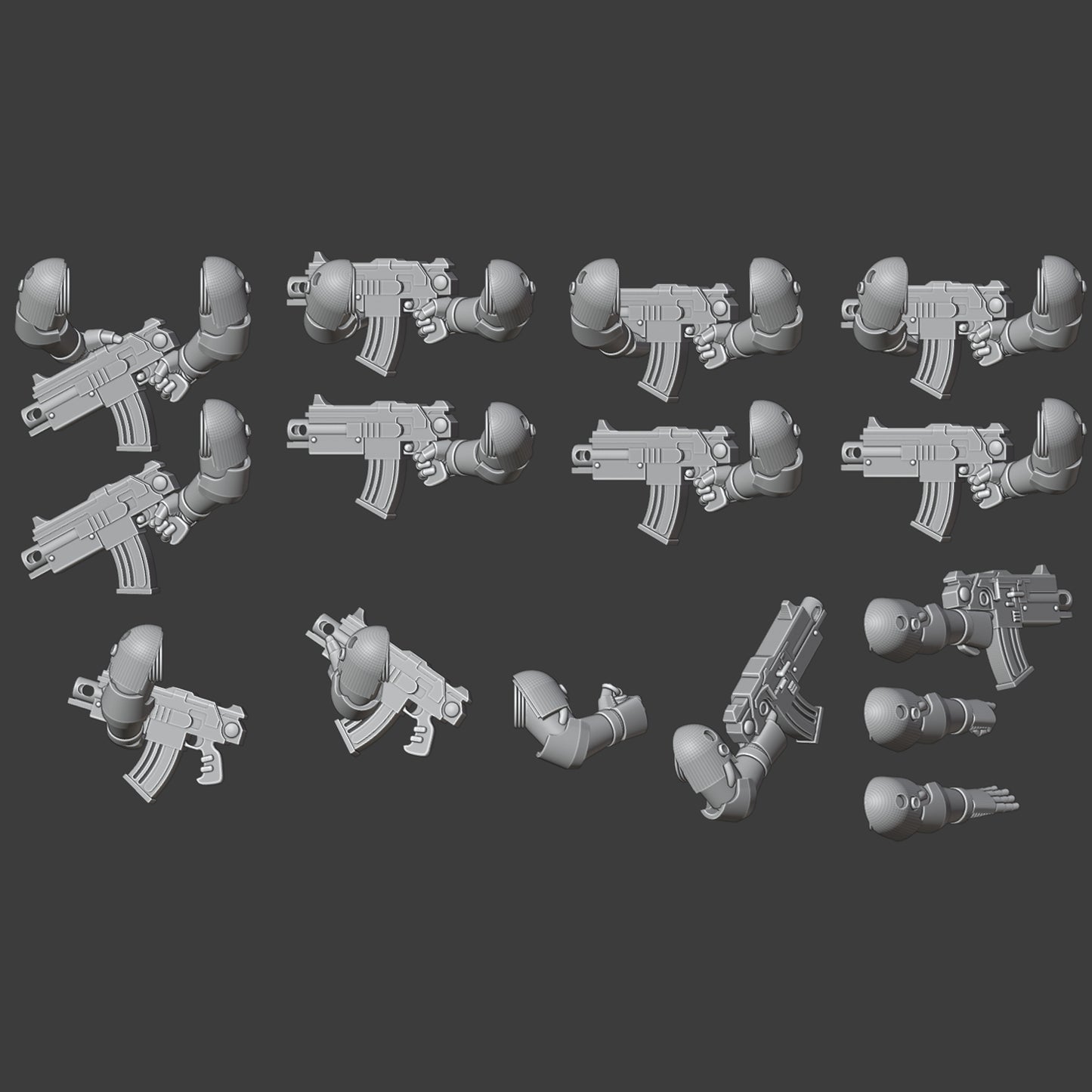 GEN 6 RIVET-GUN ARMS x10 Custom Prints