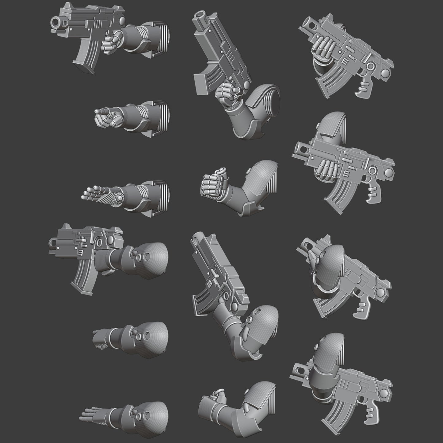 GEN 6 RIVET-GUN ARMS x10 Custom Prints