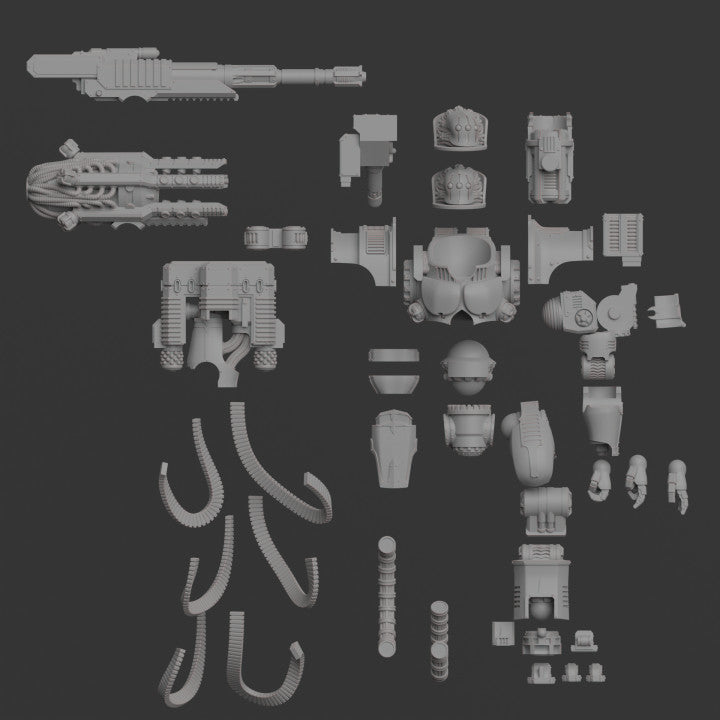 Artificer Courts - Ouranos Clay Doll