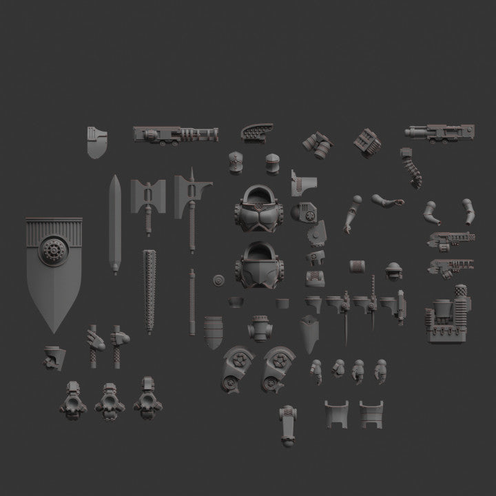 Artificer Courts - Heracles Class Clay Doll