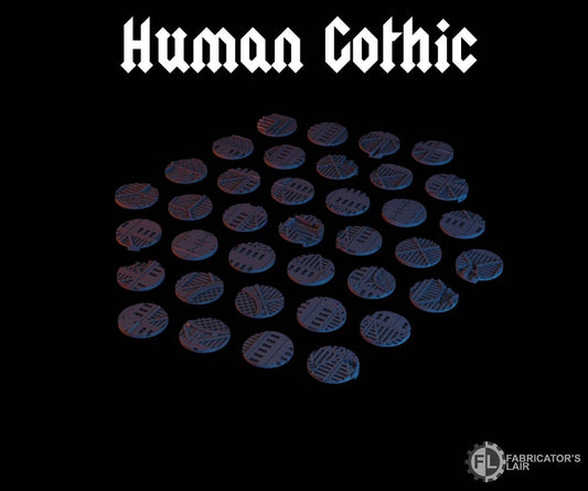 32mm-Bases-Gothic Human-style