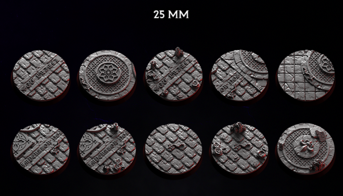 25mm Base-Gothic Church-style