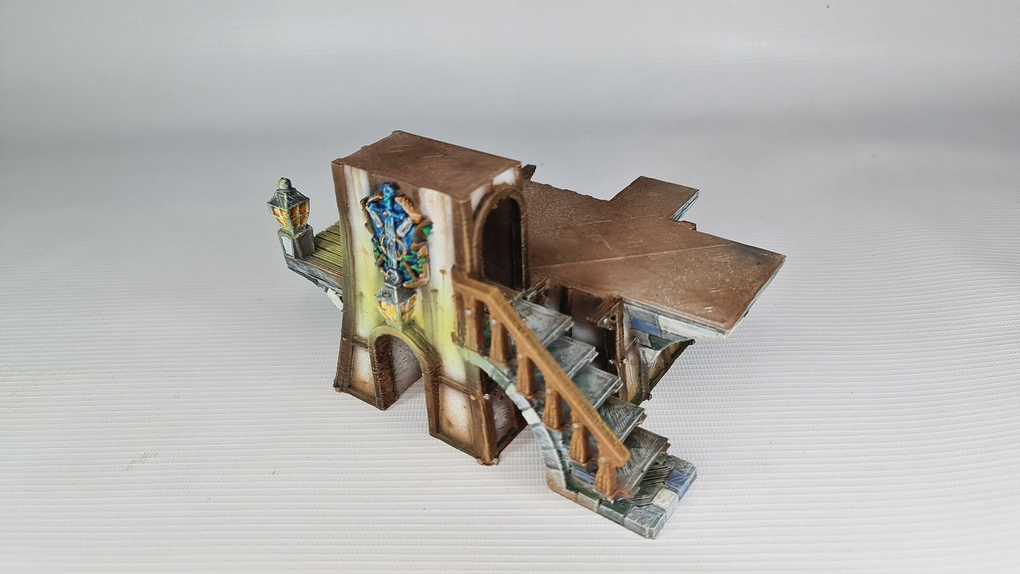 The Frost 2 Clock Tower - Wargaming Terrain 28mm - Printed on FDM Bambu Lab X1 Carbon (Custom Order) - product image 10 of 10