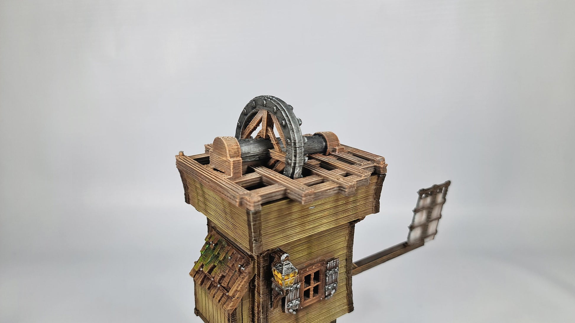 The Frost 2 - Windmill - Wargaming Terrain 28mm - Printed on FDM Bambu Lab X1 Carbon (Custom Order)