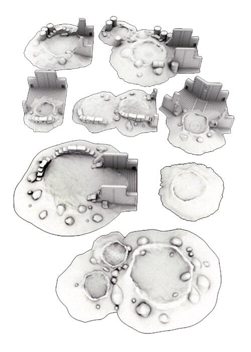 Trench System - Outpost 12 - Wargaming Terrain 28mm - Printed on FDM Bambu Lab X1 Carbon (Custom Order)