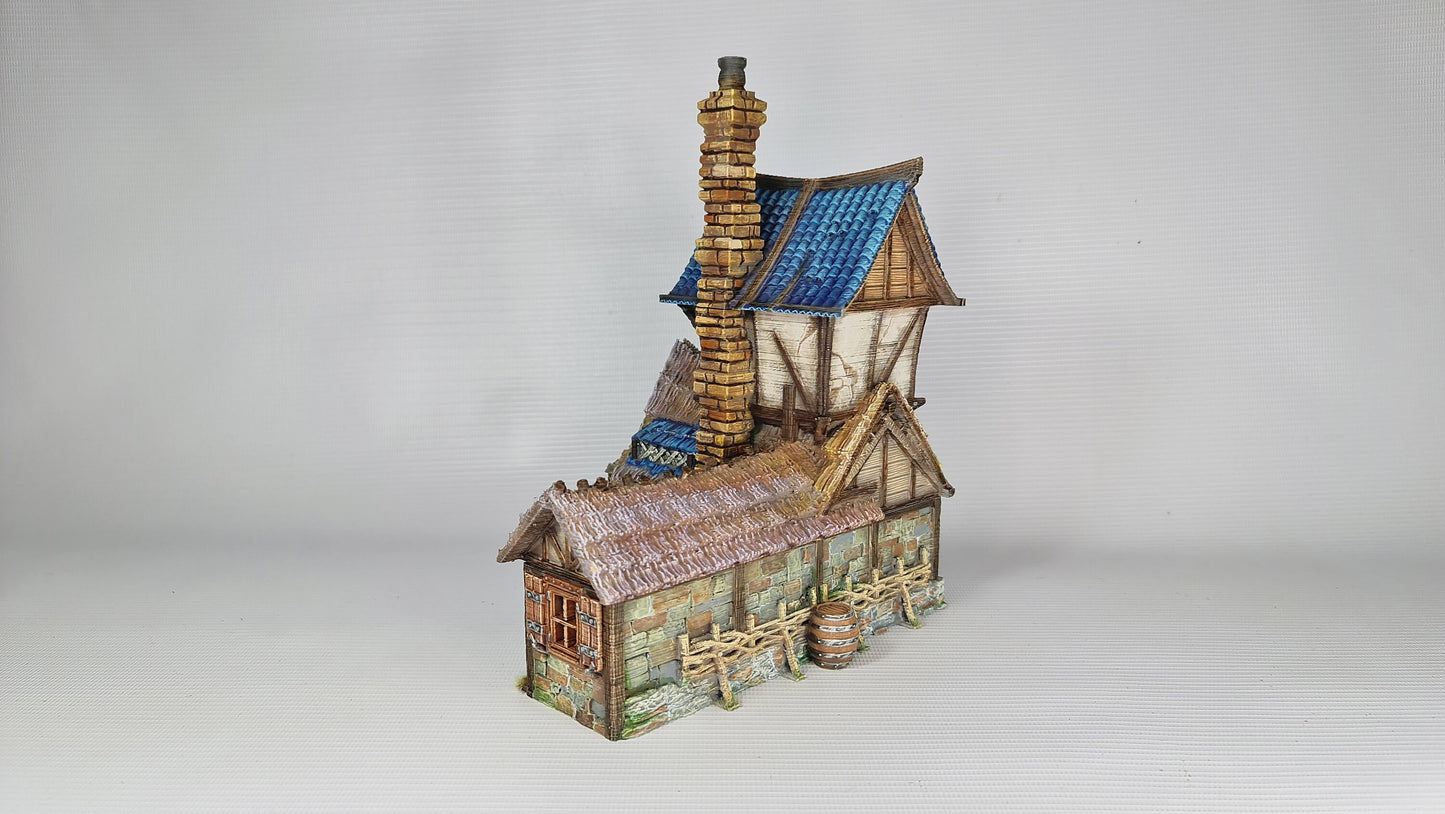The Frost 2 - Blacksmith - Wargaming Terrain 28mm - Printed on FDM Bambu Lab X1 Carbon (Custom Order)
