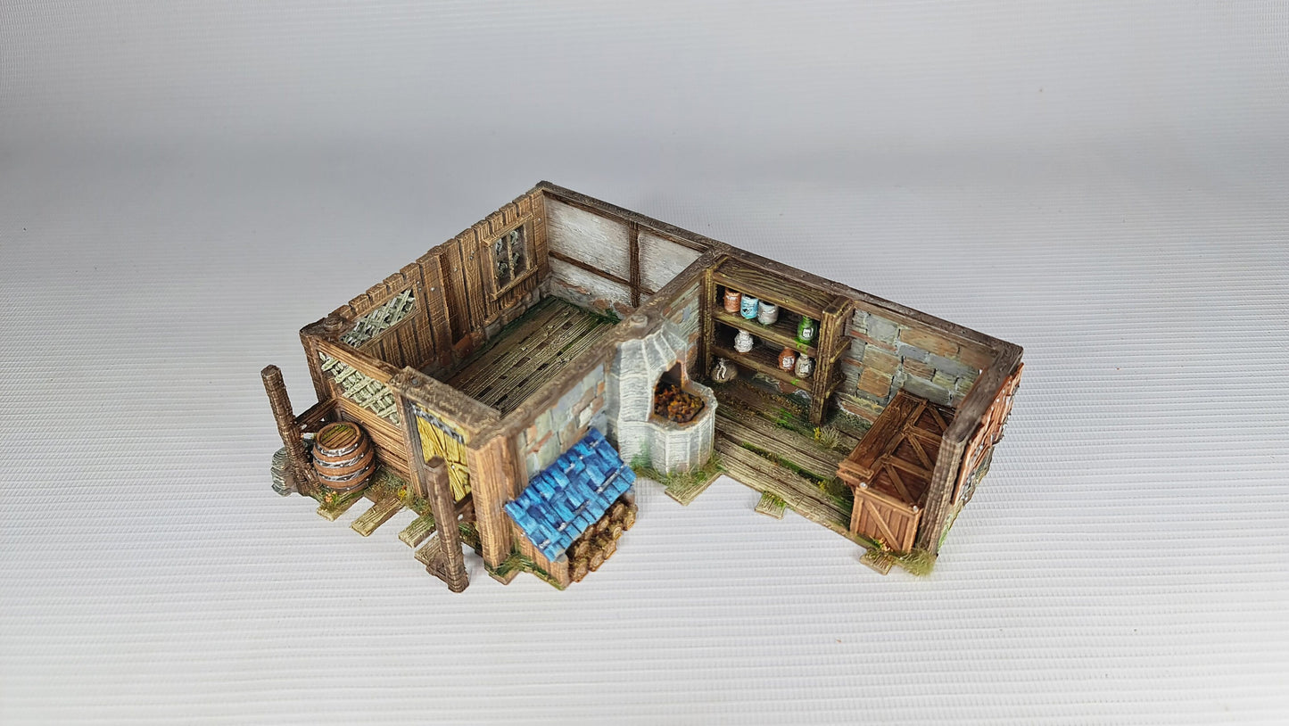 The Frost 2 - Blacksmith - Wargaming Terrain 28mm - Printed on FDM Bambu Lab X1 Carbon (Custom Order)