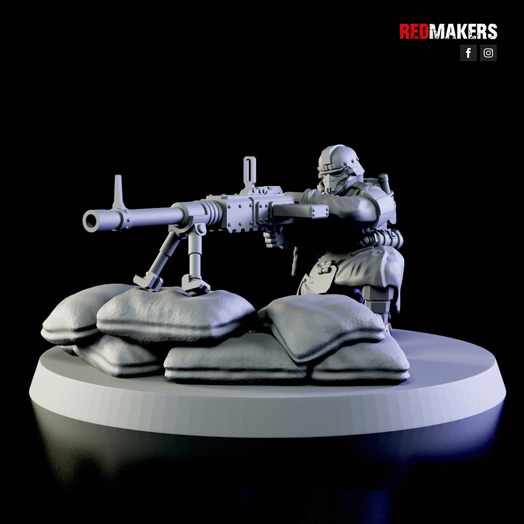 Red Makers - Death Squad Special Weapon Teams x3 (Custom Order)