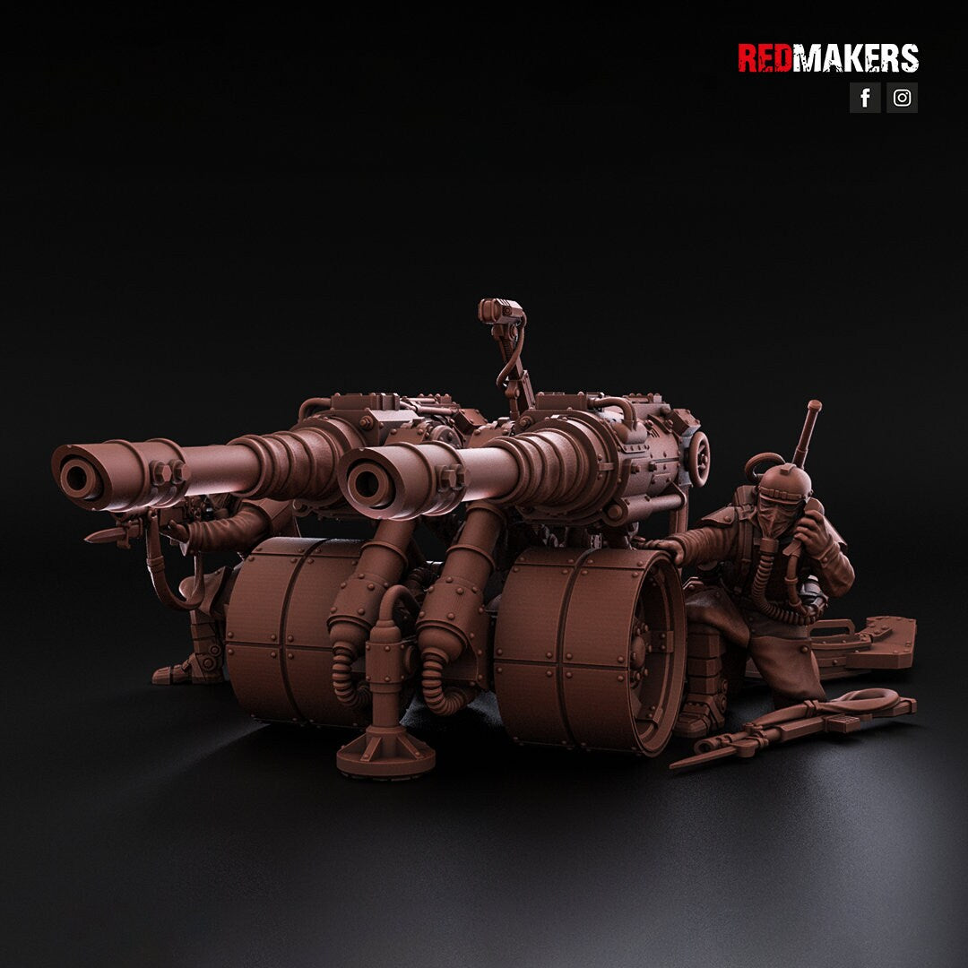 Red Makers - Death Squad Field Artillery - Three Options (Custom Order)
