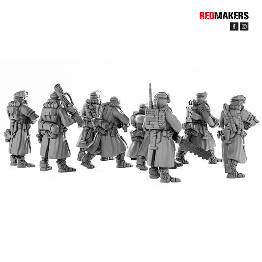 Red Makers Death Squad Engineers x10 (Custom Order) - product image 2 of 2