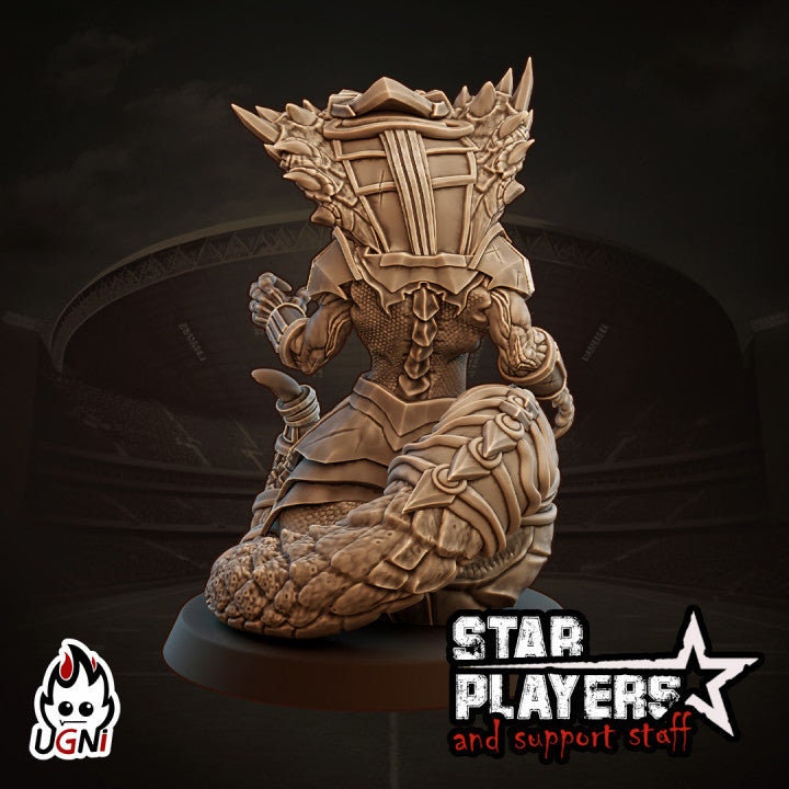 Sssnakeman Star Player - Designed by UGNI Miniatures - Fantasy Football - product image 2 of 2