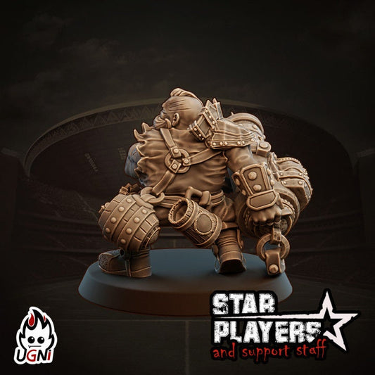 Baruk Fireblaze- Star Player Designed by UGNI Miniatures - Fantasy Football - product image 2 of 2