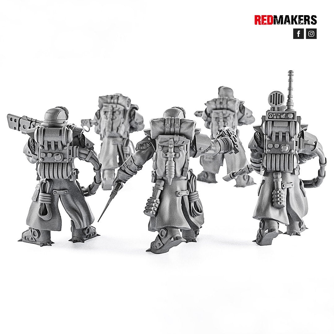 Red Makers - Ice Warriors Elite Squad x10 (Custom Order)