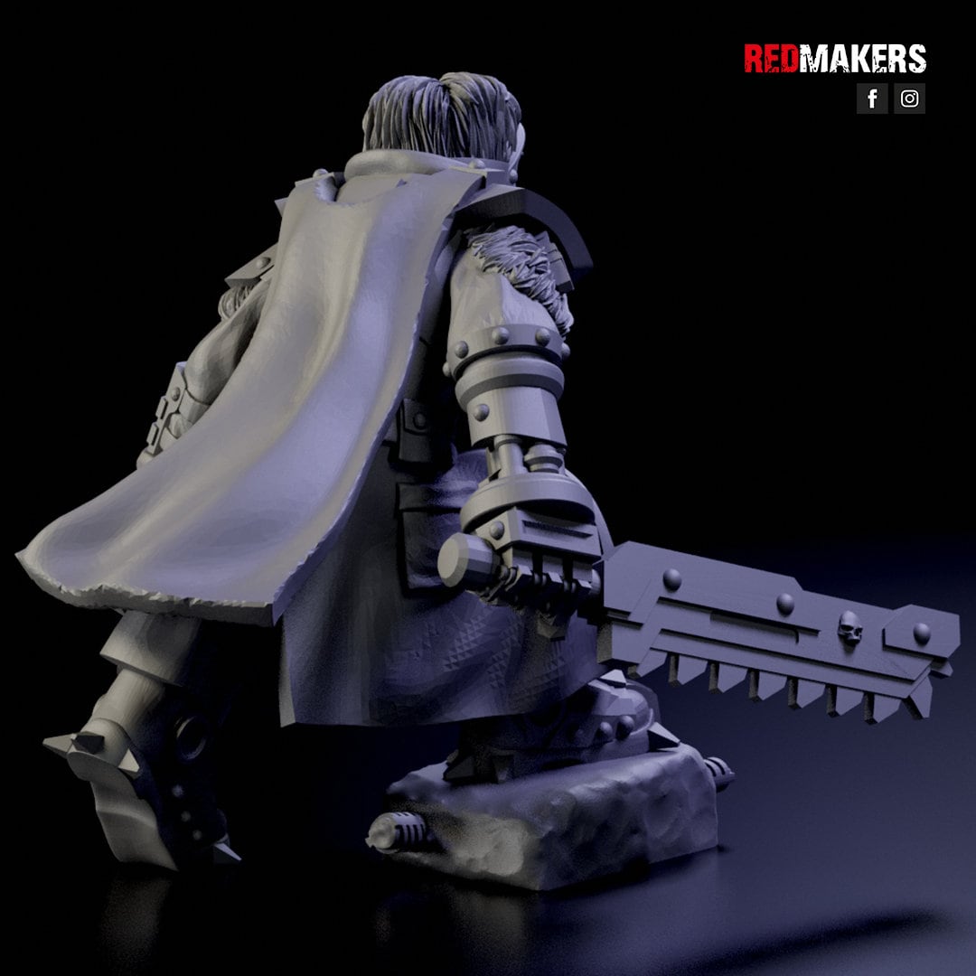 Red Makers - Ice Warriors Lieutenant and Command Squad (Custom Order)