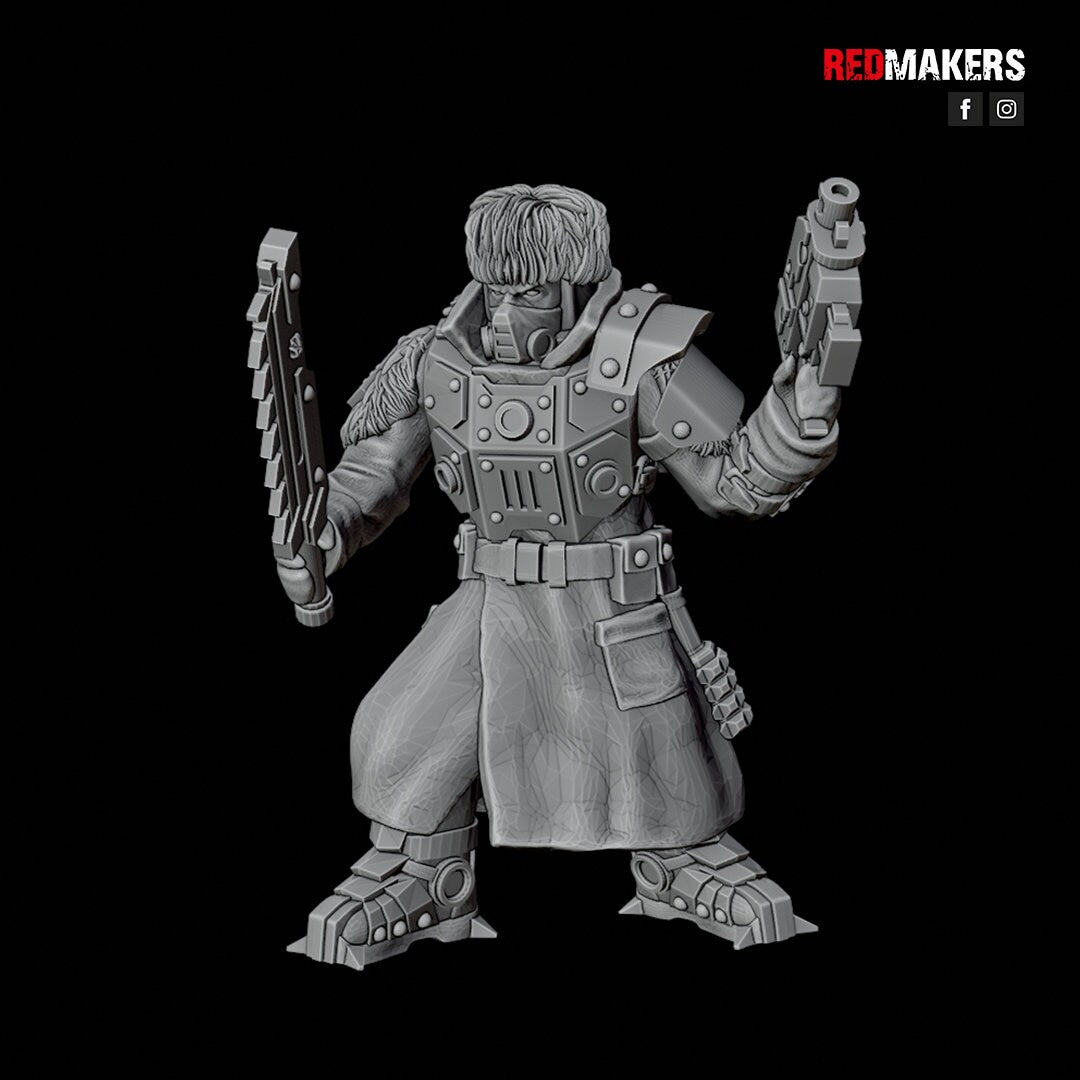 Red Makers - Ice Warriors Lieutenant and Command Squad (Custom Order)