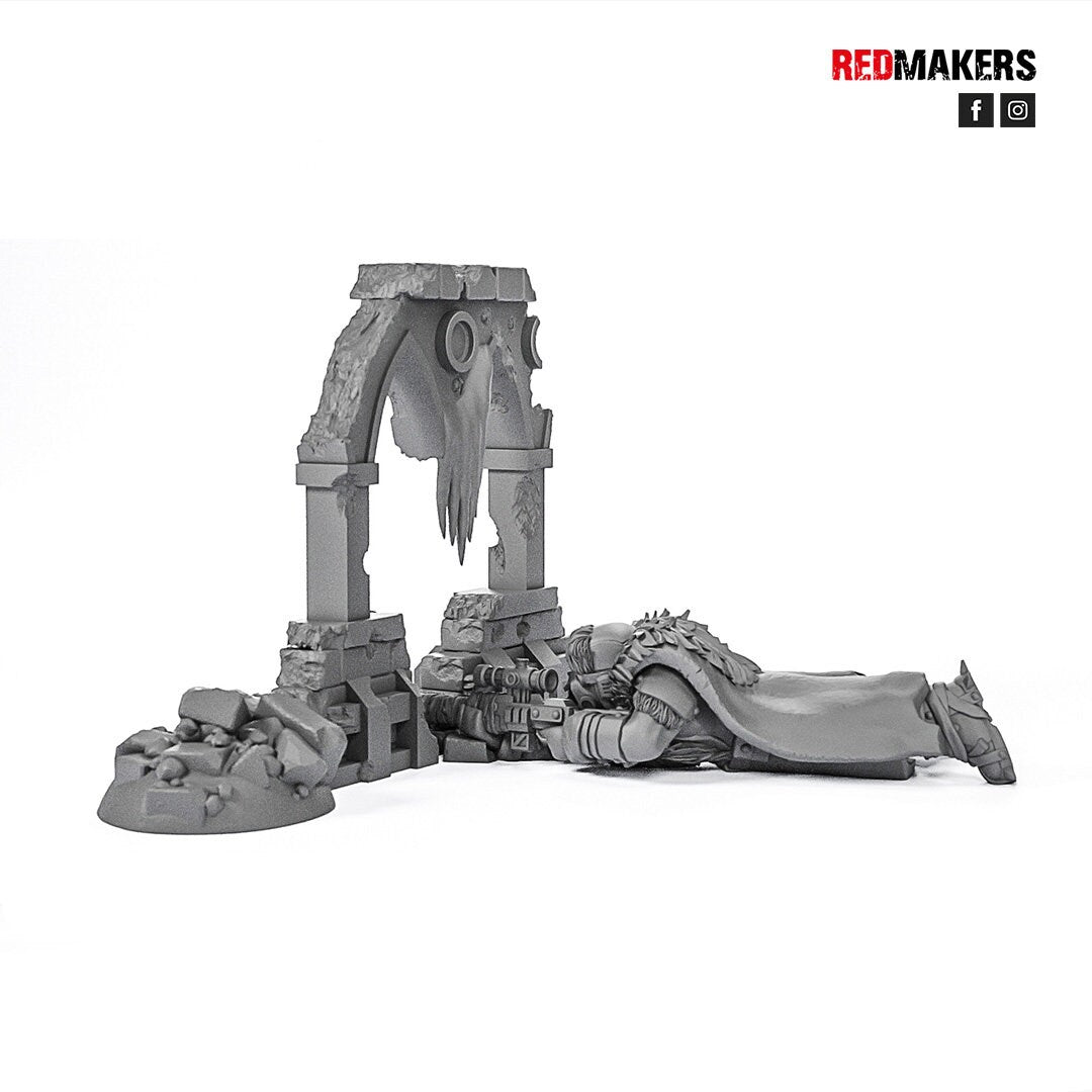 Red Makers - Ice Warriors Snipers x3 (Custom Order)