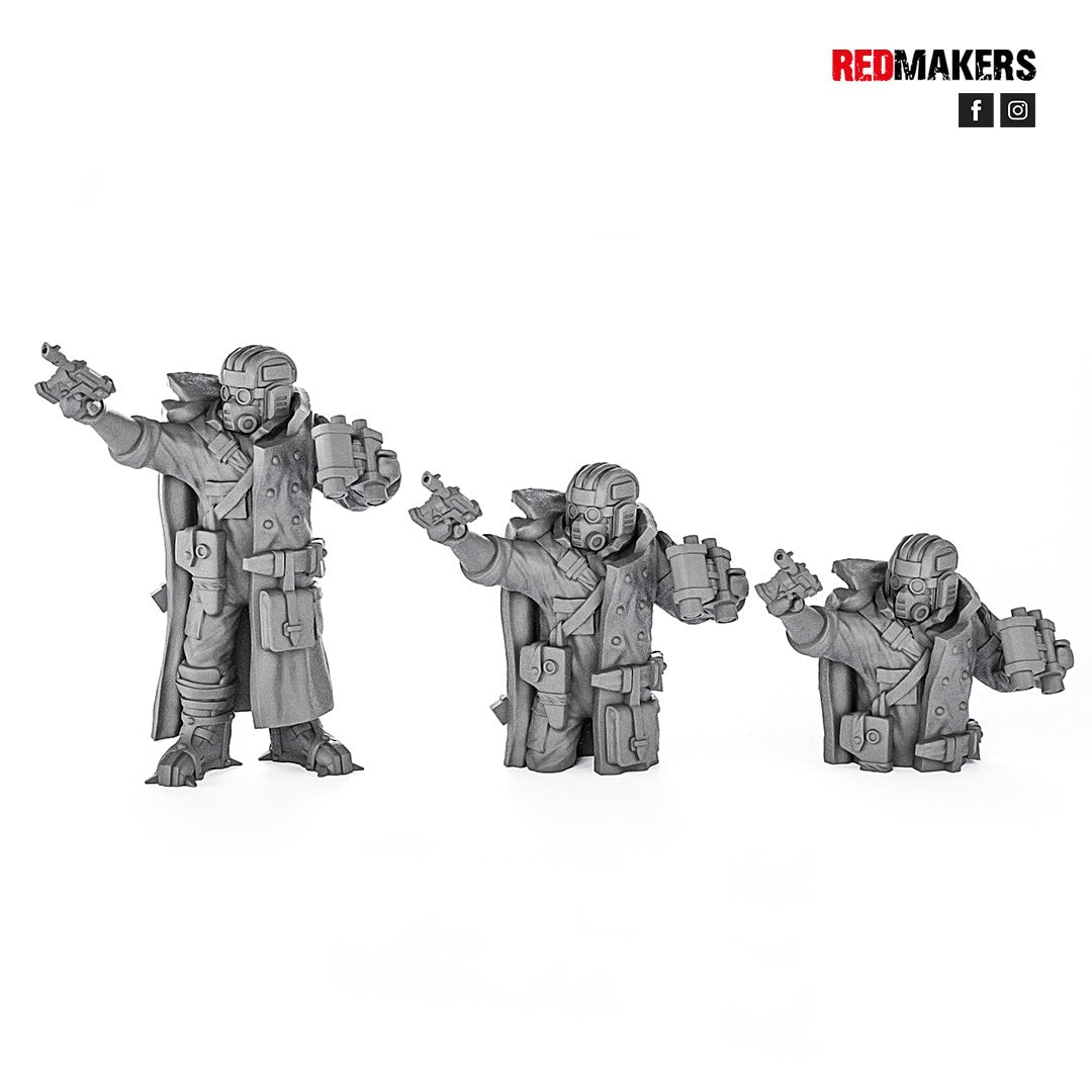 Red Makers - Ice Warriors Tank Commander (Custom Order)