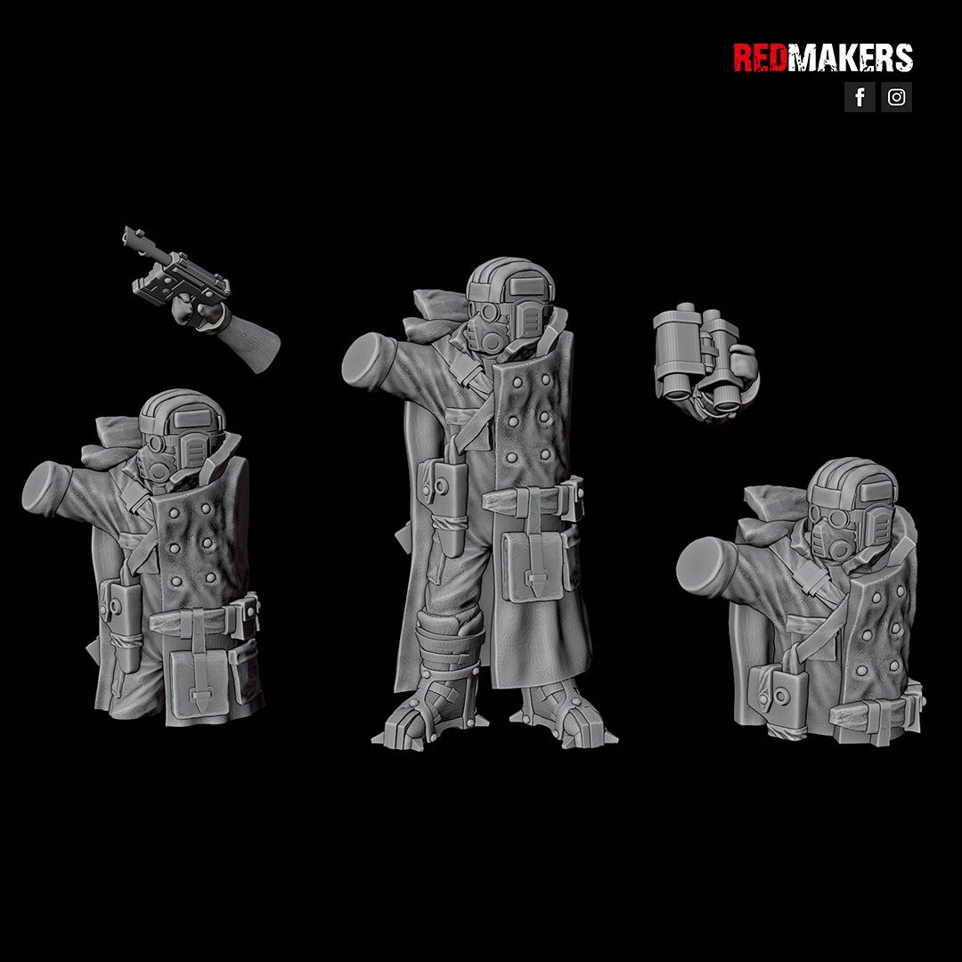 Red Makers - Ice Warriors Tank Commander (Custom Order)