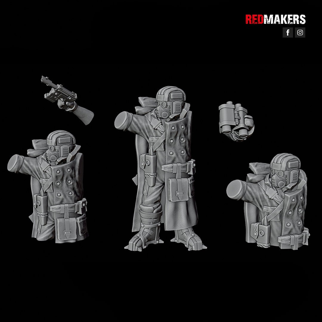 Red Makers Ice Warriors Tank Commander (Custom Order) - product image 6 of 6