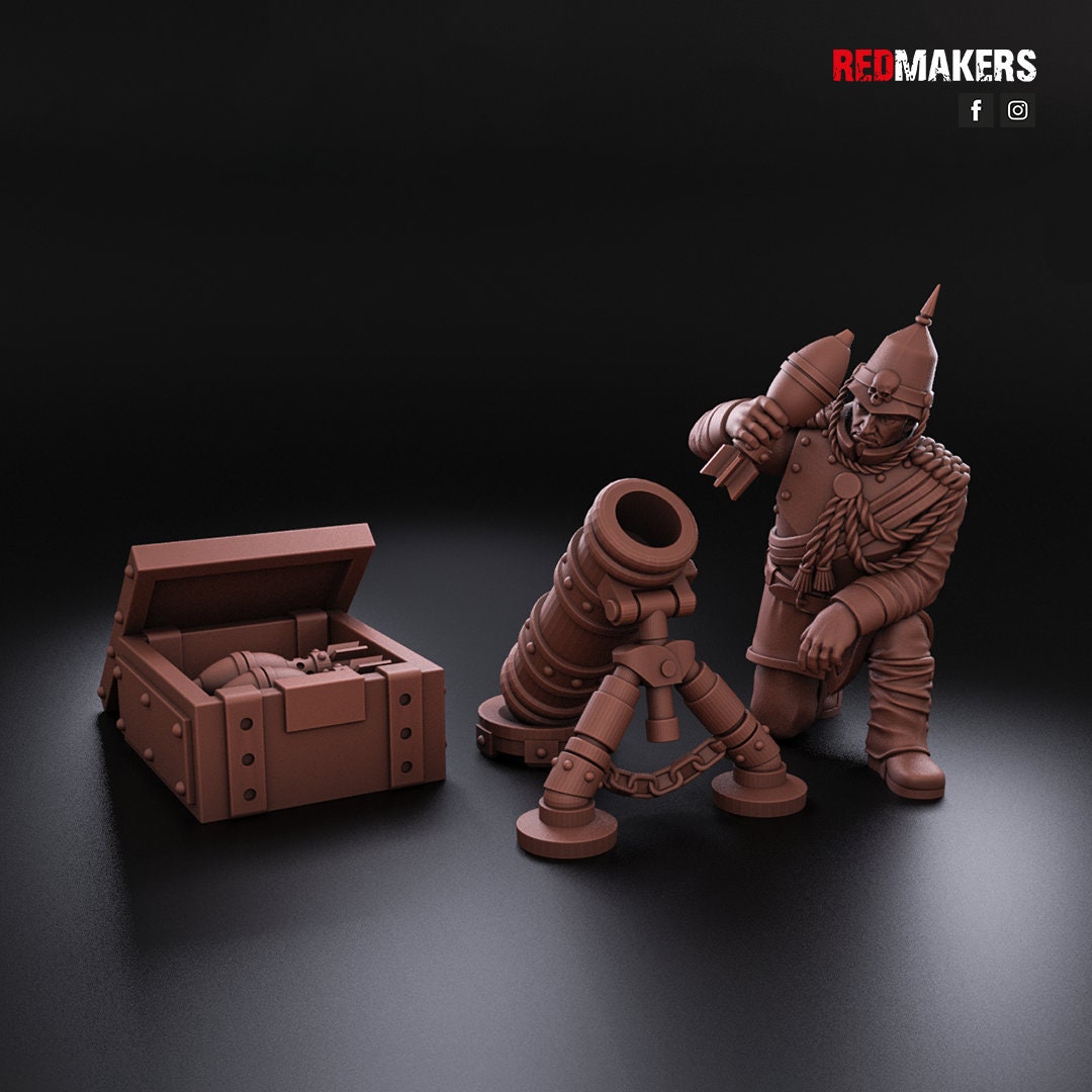 Red Makers Royal Regiment Heavy Support Teams x3 (Custom Order) - product image 8 of 8