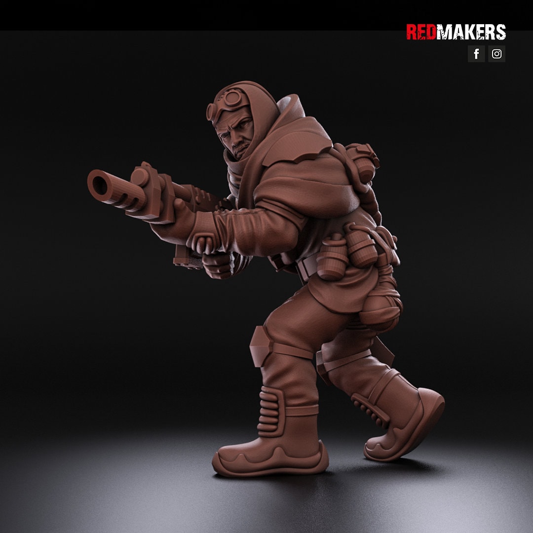Red Makers - Desert Raiders Squad x10 (Custom Order)