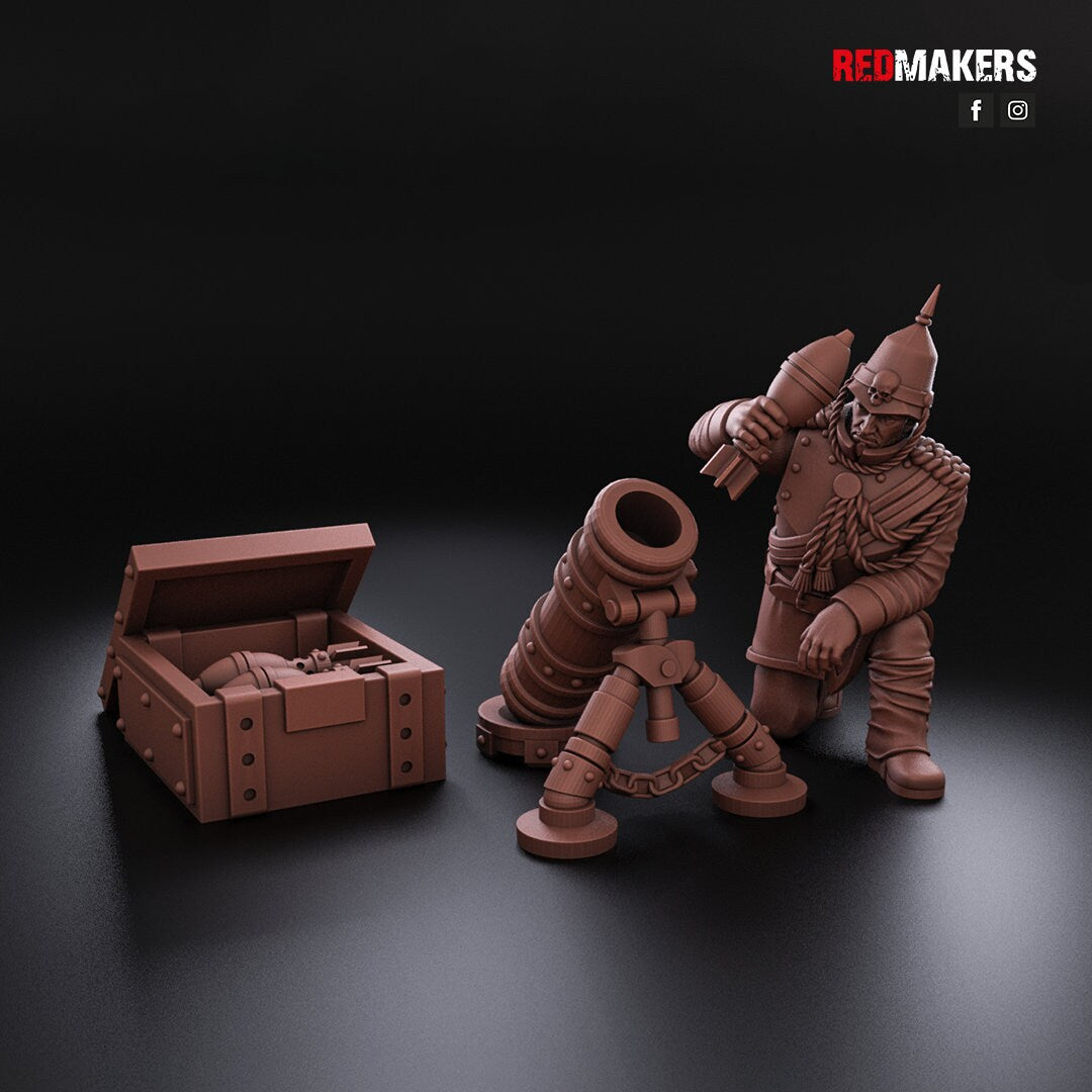 Red Makers - Royal Regiment Heavy Support Teams x3 (Custom Order)