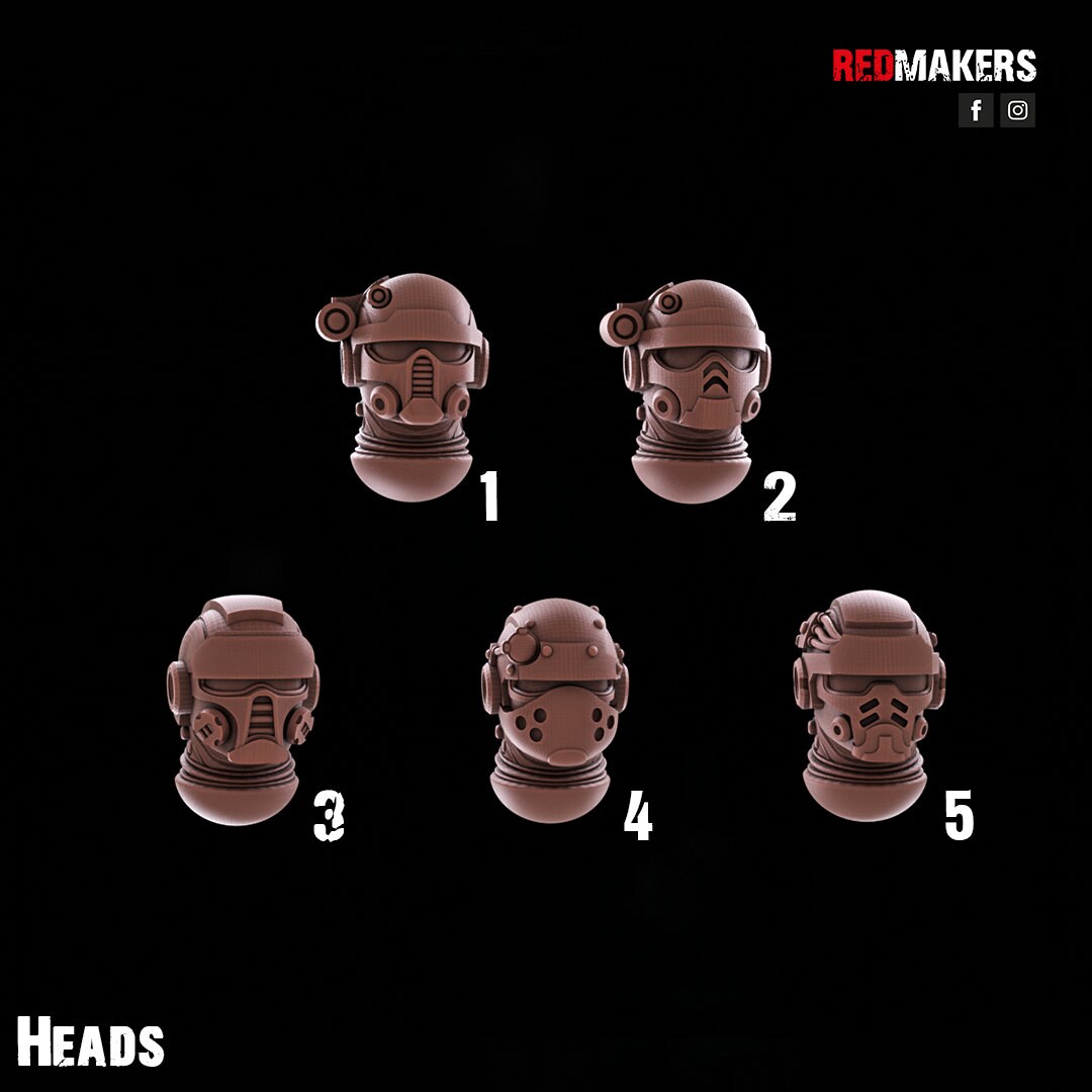 Red Makers - Shock Troops Elite Squad x10 (Custom Order)