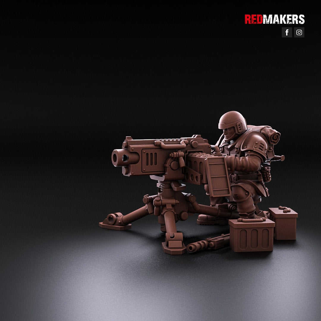 Red Makers - Shock Troops Heavy Support Teams x3 (Custom Order)