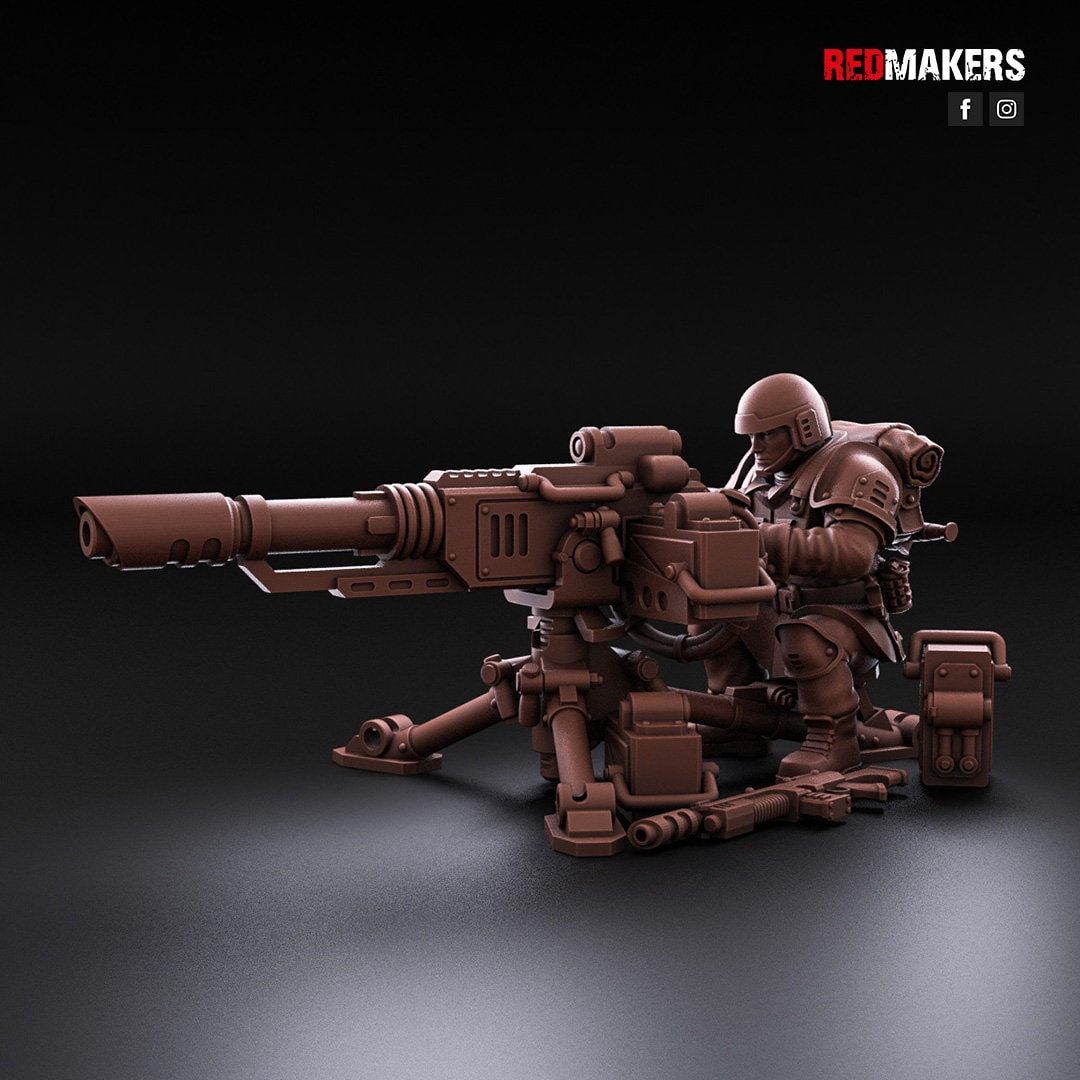 Red Makers - Shock Troops Heavy Support Teams x3 (Custom Order)