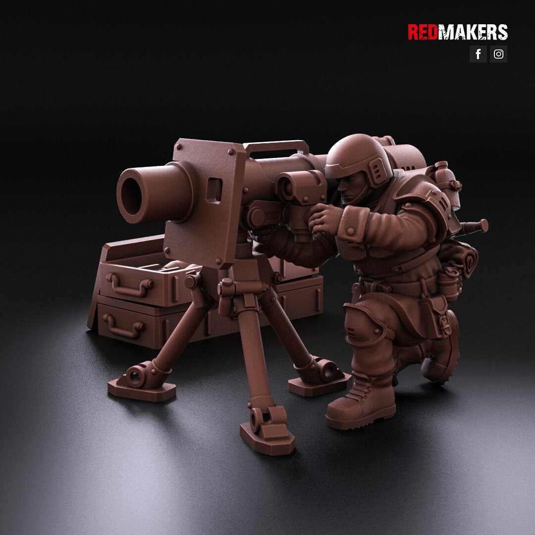 Red Makers - Shock Troops Heavy Support Teams x3 (Custom Order)