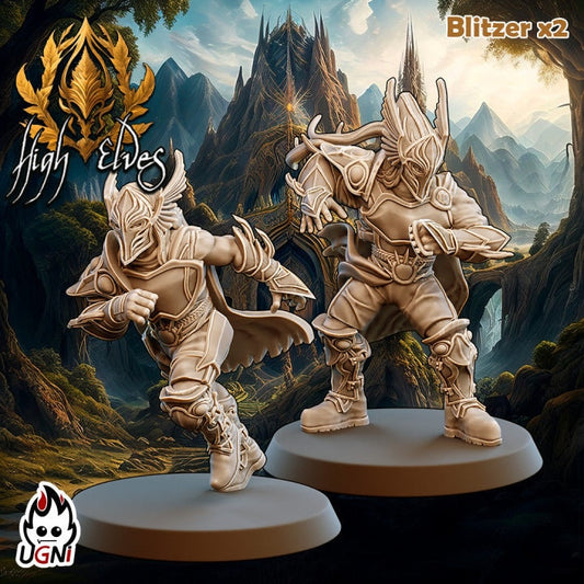 High Elves Team (Regular Style) Designed by UGNI Miniatures - Fantasy Football - product image 2 of 7