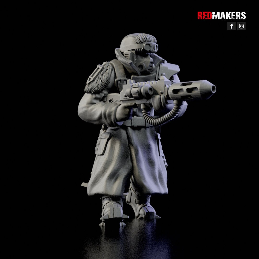 Red Makers - Ice Warriors Squad x10 (Custom Order)