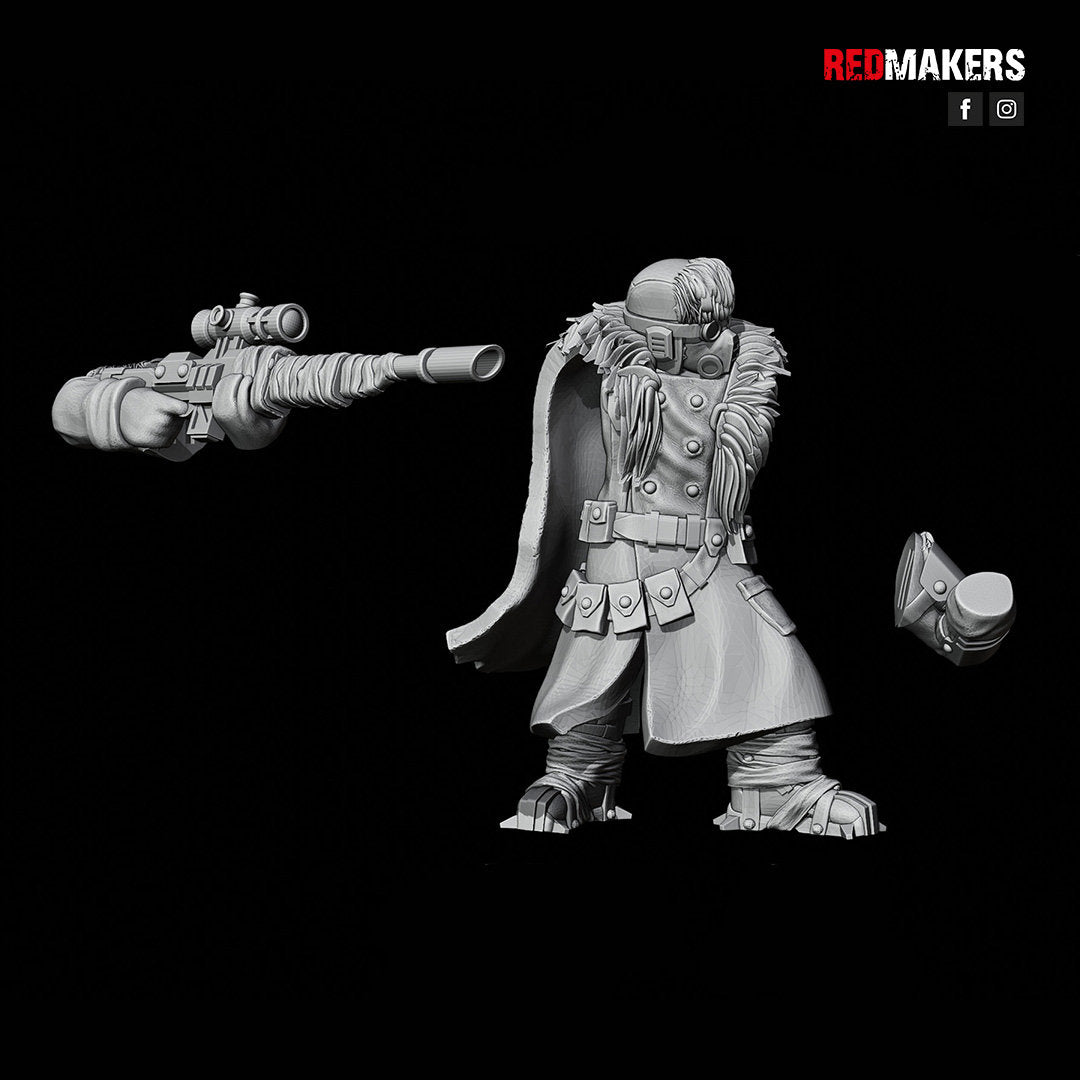 Red Makers - Ice Warriors Snipers x3 (Custom Order)