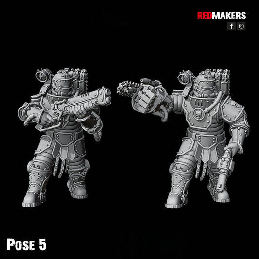 Red Makers Solar Guard Kill Squad x8 (Custom Order) - product image 2 of 9