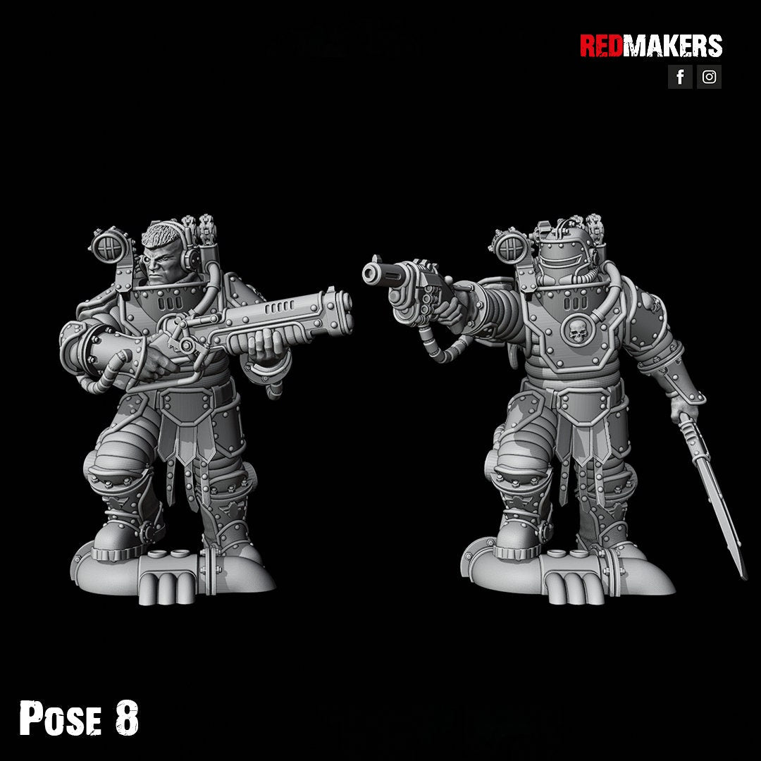 Red Makers Solar Guard Kill Squad x8 (Custom Order) - product image 9 of 9