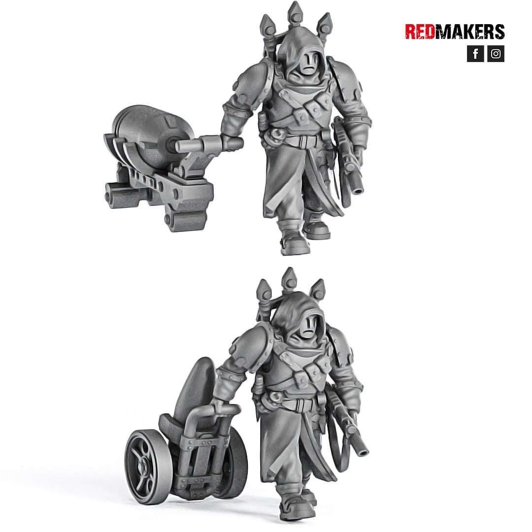 Red Makers - Janissaries Artillery Crew x10 (Custom Order)