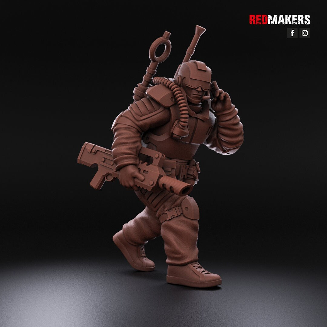 Red Makers - Airborne Division Squad x10 (Custom Order)