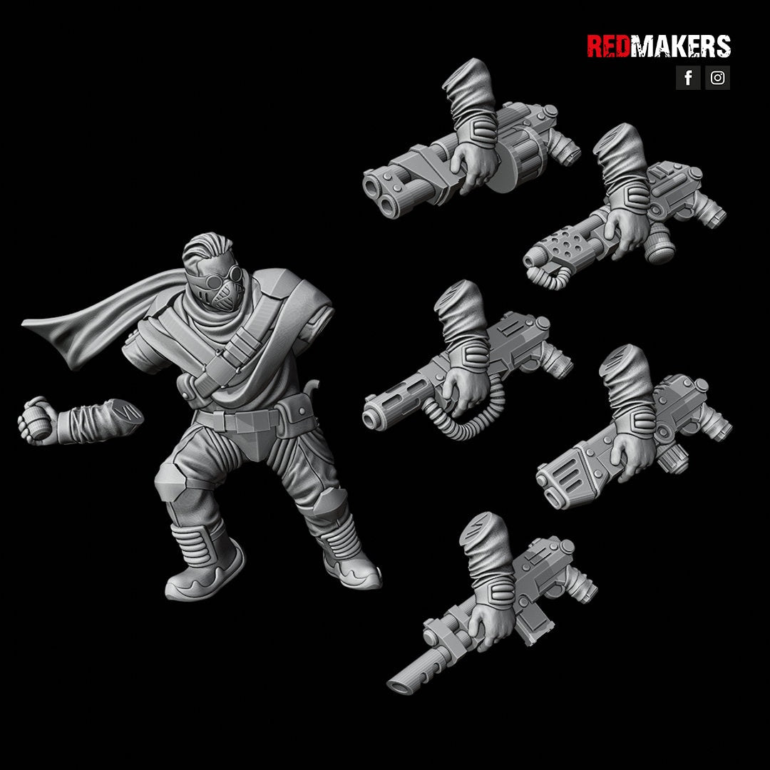 Red Makers - Desert Raiders Squad x10 (Custom Order)