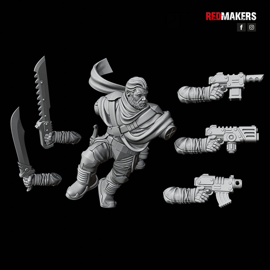 Red Makers - Desert Raiders Squad x10 (Custom Order)