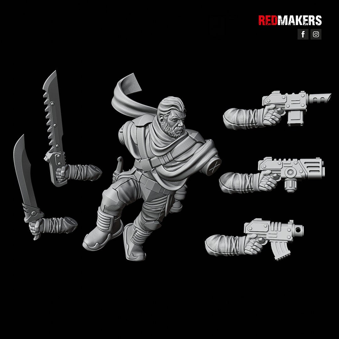Red Makers Desert Raiders Squad x10 (Custom Order) - product image 8 of 8