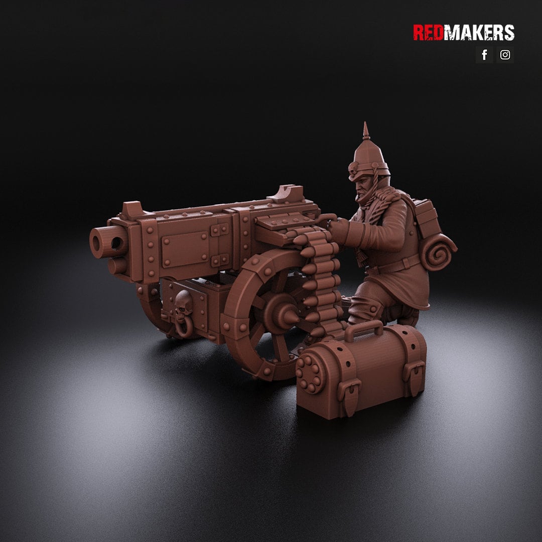 Red Makers - Royal Regiment Heavy Support Teams x3 (Custom Order)