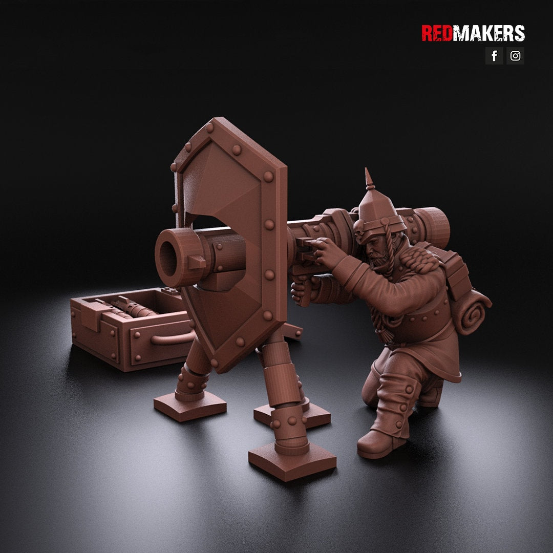 Red Makers - Royal Regiment Heavy Support Teams x3 (Custom Order)