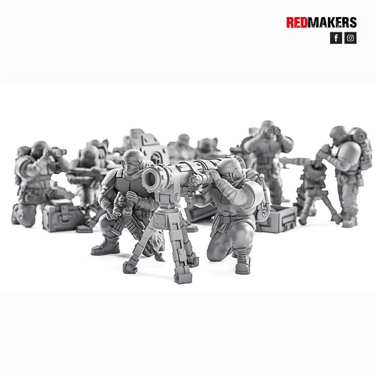 Red Makers Alpha Troops Heavy Support Teams x3 (Custom Order) - product image 2 of 7