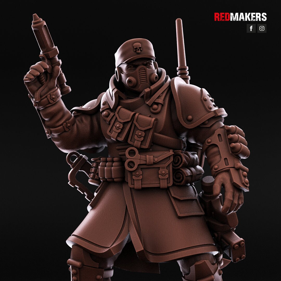 Red Makers - Shock Troops Elite Command Squad x4 (Custom Order)