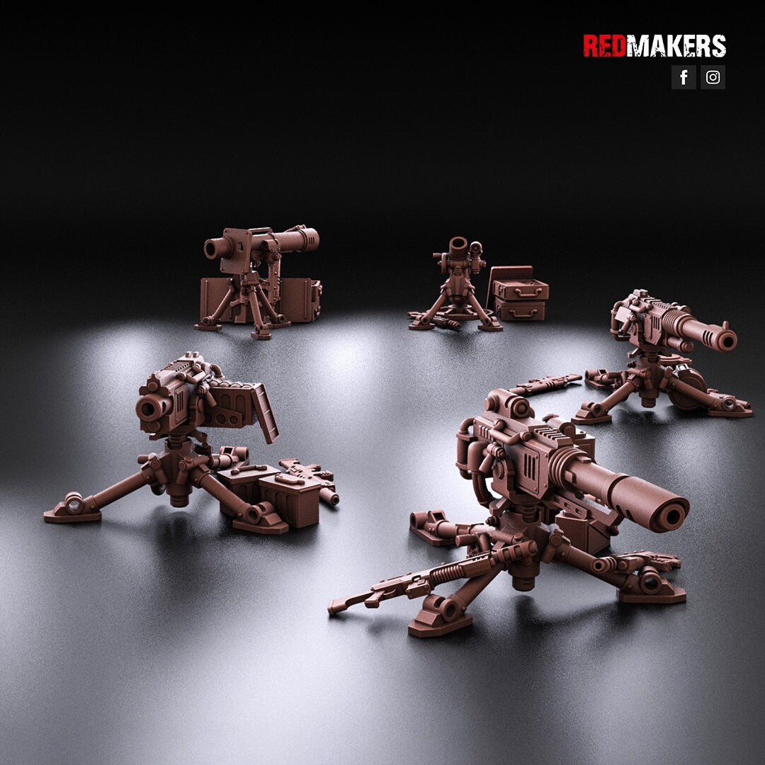 Red Makers - Shock Troops Heavy Support Teams x3 (Custom Order)