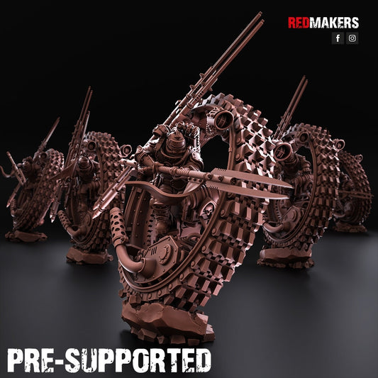 Red Makers Solar Guard Riders of the Imperial Force x5 (Custom Order) - product image 2 of 3