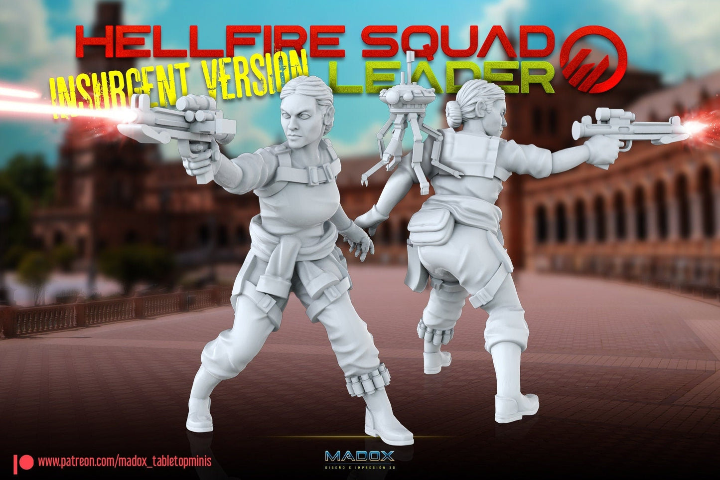 Legion Hellfire Squad Leader (Custom Order) - product image 5 of 5