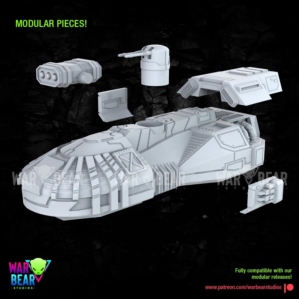 Legion -Insurgent Hovertank (Custom Order) - product image 3 of 3