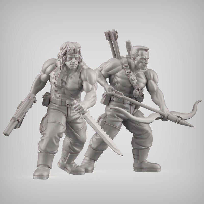 SpaceNam Zorbo and Duke V1 - Reptilian Overlords (Custom Order) - product image